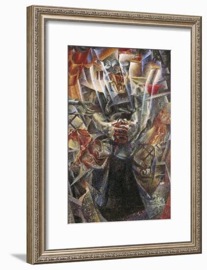 Materia-Umberto Boccioni-Framed Art Print