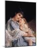 Maternal Affection-Emile Munier-Mounted Giclee Print