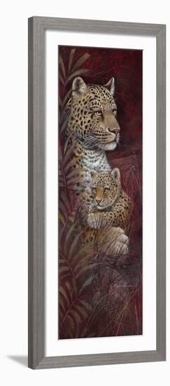 Maternal Affection-Ruane Manning-Framed Art Print