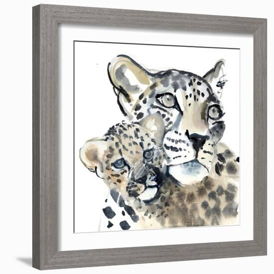 Maternal Bond, 2015-Mark Adlington-Framed Giclee Print