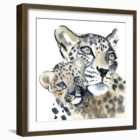 Maternal Bond, 2015-Mark Adlington-Framed Giclee Print