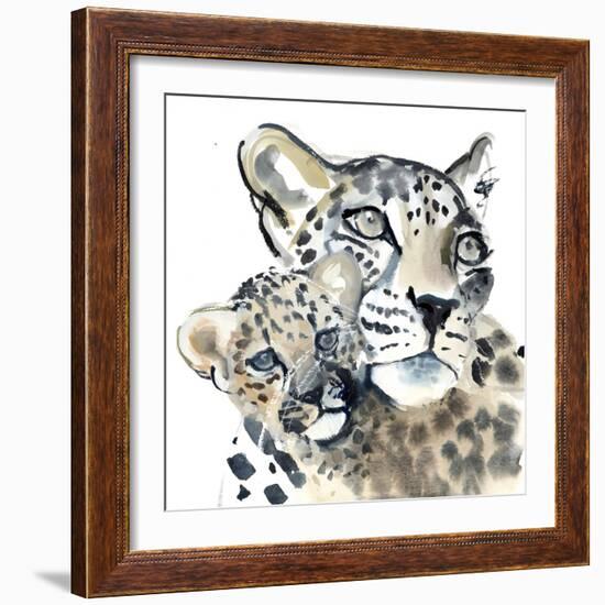 Maternal Bond, 2015-Mark Adlington-Framed Giclee Print