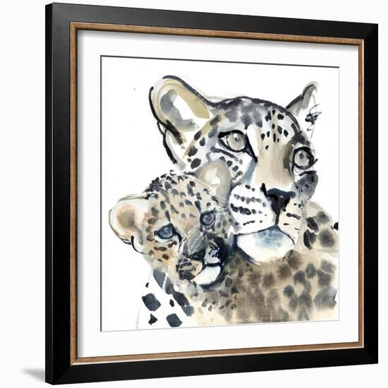 Maternal Bond, 2015-Mark Adlington-Framed Giclee Print