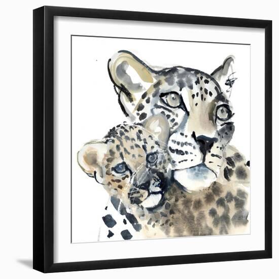 Maternal Bond, 2015-Mark Adlington-Framed Giclee Print