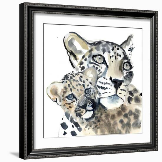 Maternal Bond, 2015-Mark Adlington-Framed Giclee Print