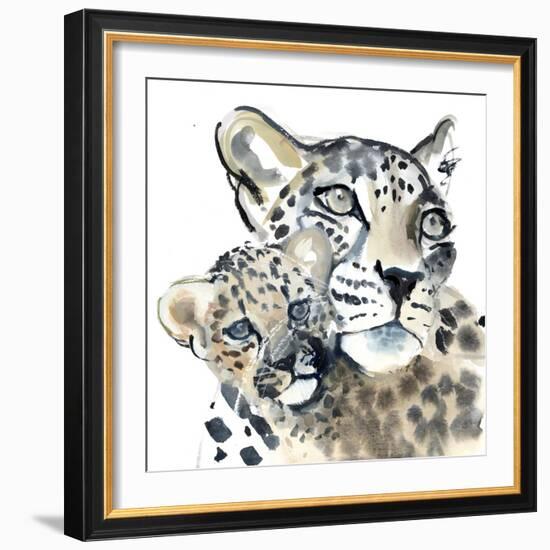 Maternal Bond, 2015-Mark Adlington-Framed Giclee Print