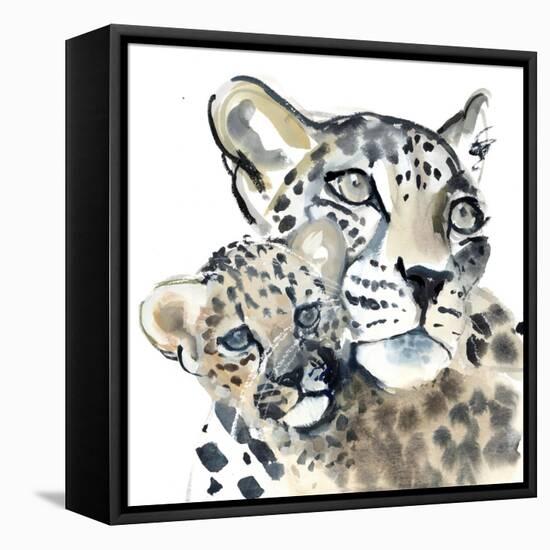 Maternal Bond, 2015-Mark Adlington-Framed Premier Image Canvas