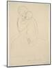 Maternal Caress, 1921  wove paper)-Mary Stevenson Cassatt-Mounted Giclee Print