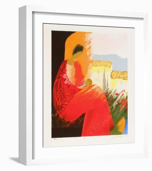 Maternite II-Emile Bellet-Framed Limited Edition