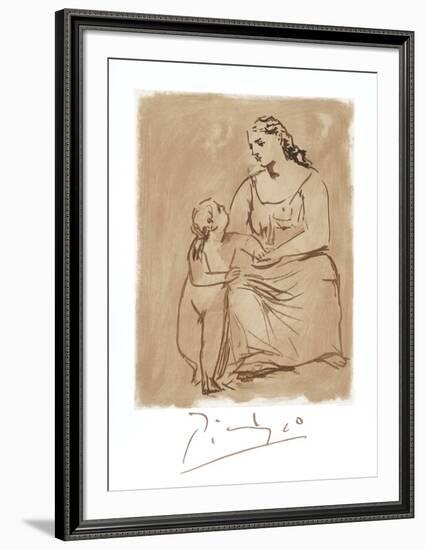 Maternite-Pablo Picasso-Framed Collectable Print