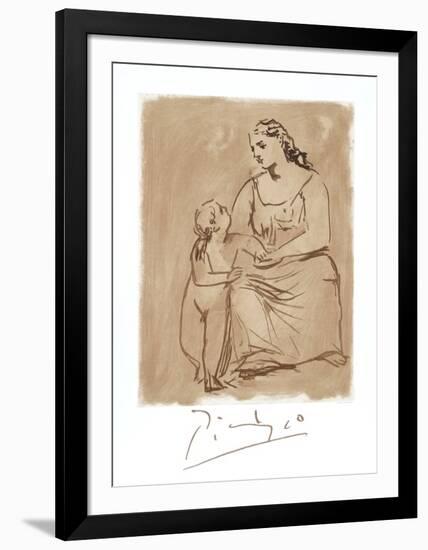 Maternite-Pablo Picasso-Framed Collectable Print