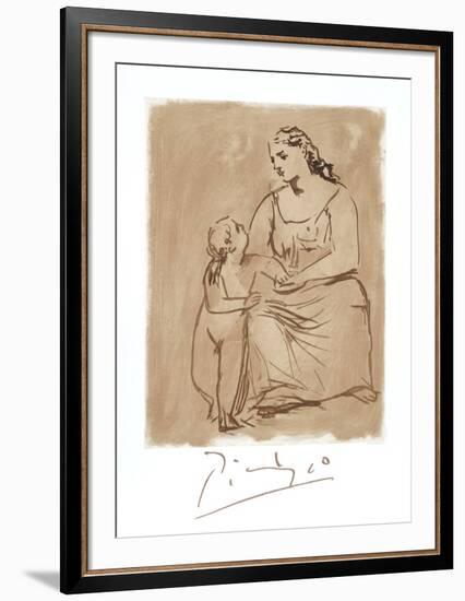 Maternite-Pablo Picasso-Framed Collectable Print