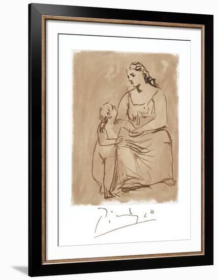 Maternite-Pablo Picasso-Framed Collectable Print