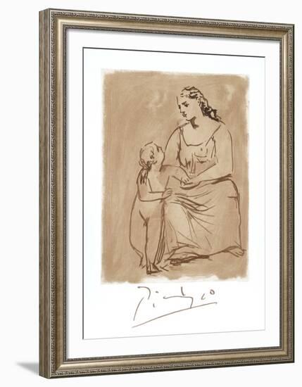 Maternite-Pablo Picasso-Framed Collectable Print