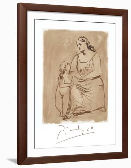 Maternite-Pablo Picasso-Framed Collectable Print