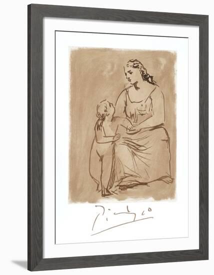 Maternite-Pablo Picasso-Framed Collectable Print