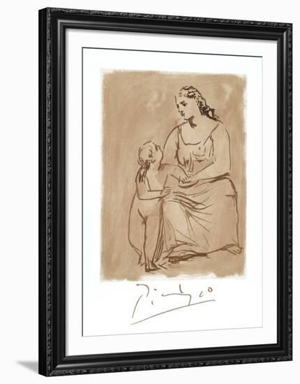 Maternite-Pablo Picasso-Framed Collectable Print