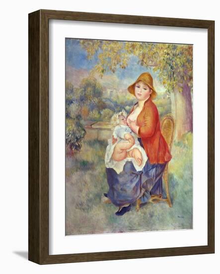 Maternity, 1885-Pierre-Auguste Renoir-Framed Giclee Print