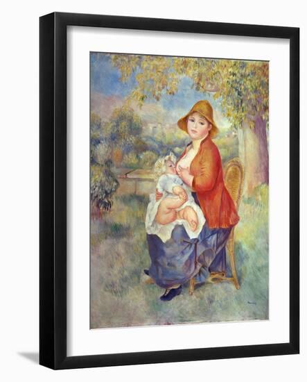 Maternity, 1885-Pierre-Auguste Renoir-Framed Giclee Print