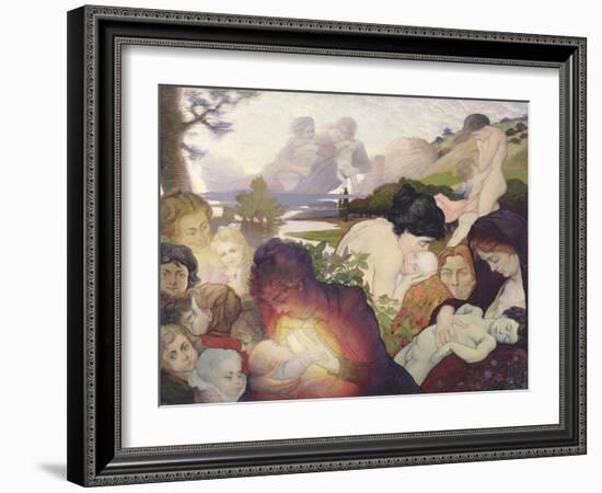 Maternity, 1893-Charles Maurin-Framed Giclee Print