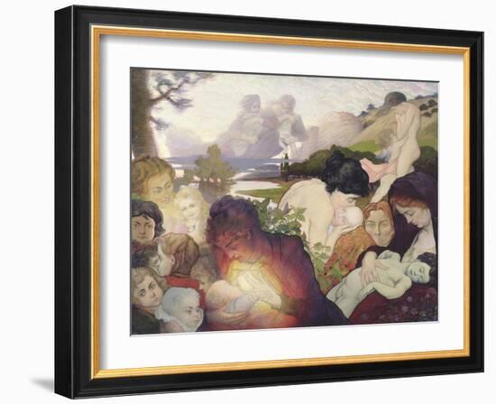 Maternity, 1893-Charles Maurin-Framed Giclee Print