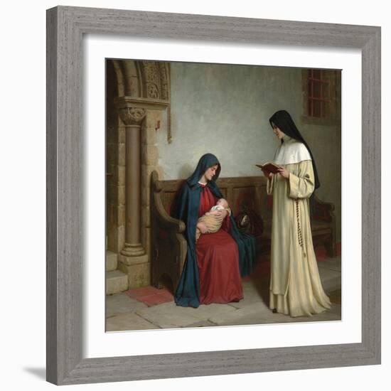 Maternity, 1917-Edmund Blair Leighton-Framed Giclee Print