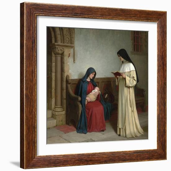 Maternity, 1917-Edmund Blair Leighton-Framed Giclee Print