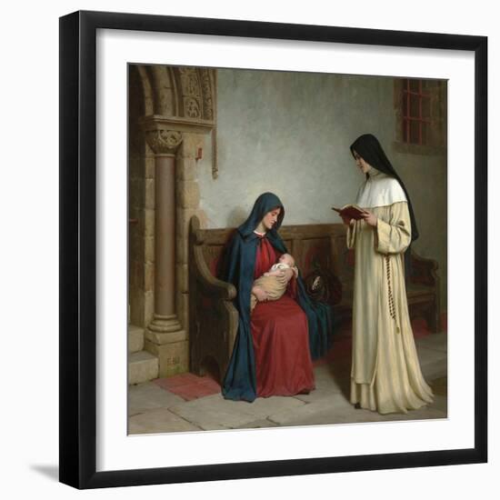 Maternity, 1917-Edmund Blair Leighton-Framed Giclee Print