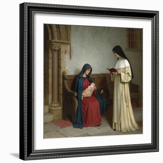 Maternity, 1917-Edmund Blair Leighton-Framed Giclee Print