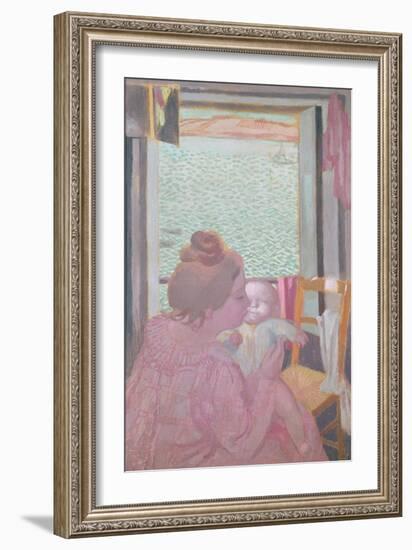 Maternity at the Window, 1901-Maurice Denis-Framed Giclee Print