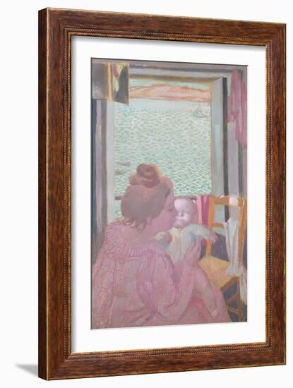 Maternity at the Window, 1901-Maurice Denis-Framed Giclee Print