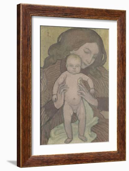 Maternity, Jean-Paul Nude, 1895-Maurice Denis-Framed Giclee Print