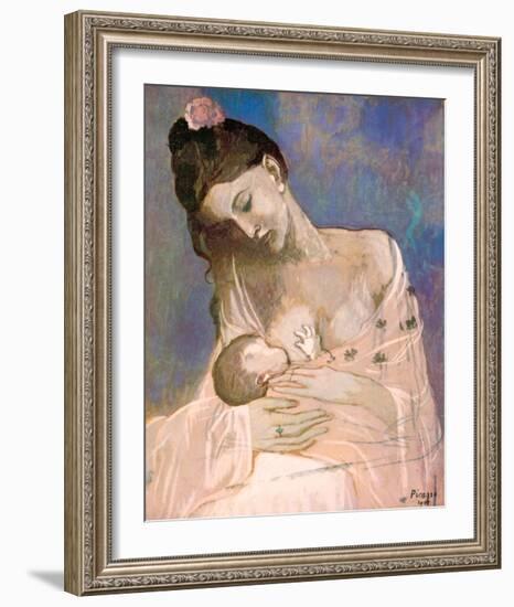 Maternity-Pablo Picasso-Framed Art Print