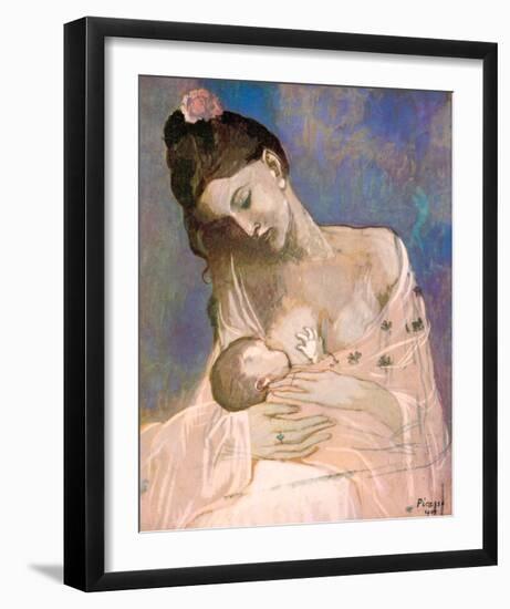 Maternity-Pablo Picasso-Framed Art Print