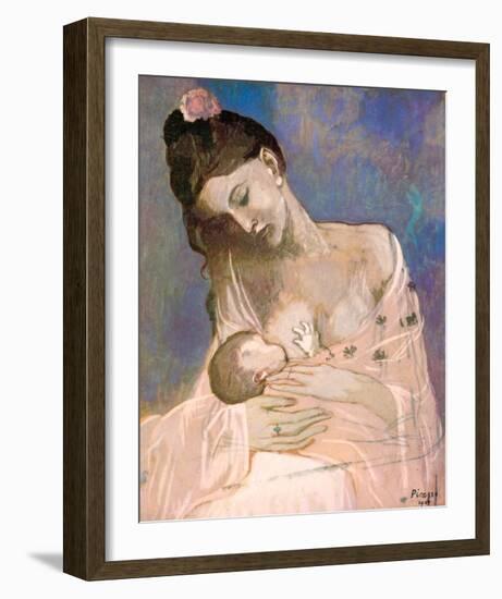 Maternity-Pablo Picasso-Framed Art Print