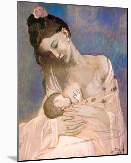 Maternity-Pablo Picasso-Mounted Art Print