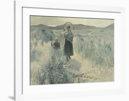 Maternity-George Hitchcock-Framed Premium Giclee Print