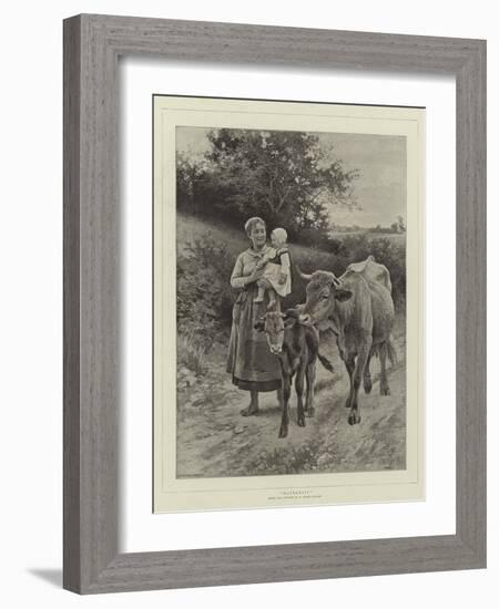 Maternity-Edouard Debat-Ponsan-Framed Giclee Print