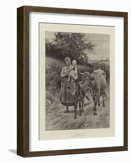Maternity-Edouard Debat-Ponsan-Framed Giclee Print