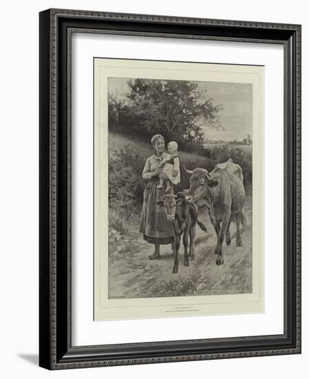 Maternity-Edouard Debat-Ponsan-Framed Giclee Print