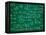 Math Formulas on School Blackboard Education-PicsFive-Framed Stretched Canvas