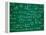 Math Formulas on School Blackboard Education-PicsFive-Framed Stretched Canvas