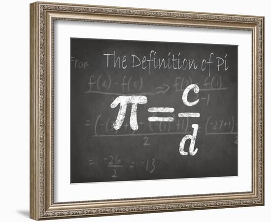 Mathematical Elements I-Ethan Harper-Framed Art Print