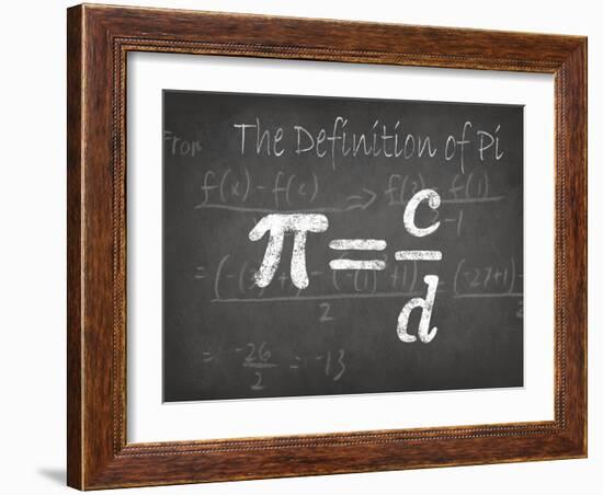 Mathematical Elements I-Ethan Harper-Framed Art Print