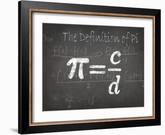 Mathematical Elements I-Ethan Harper-Framed Art Print