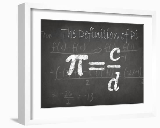 Mathematical Elements I-Ethan Harper-Framed Art Print