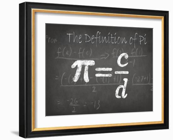 Mathematical Elements I-Ethan Harper-Framed Art Print