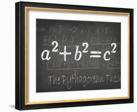 Mathematical Elements IV-Ethan Harper-Framed Art Print