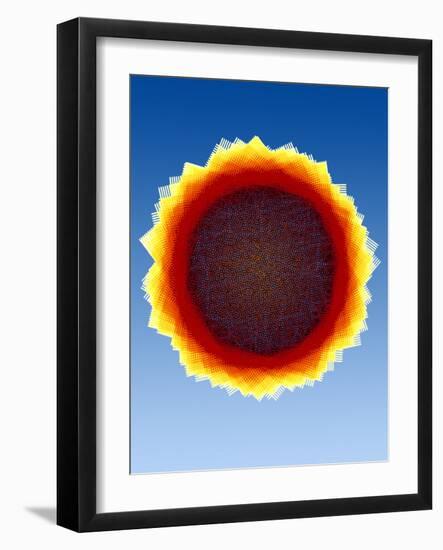 Mathematical Model-Eric Heller-Framed Photographic Print