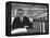 Mathematician John M. Tukey-Alfred Eisenstaedt-Framed Premier Image Canvas